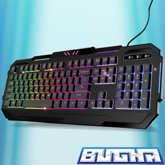 Bugha LED Gaming Keyboard - Picture 3 of 4